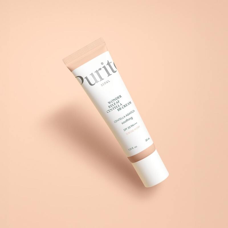 Purito Seoul Wonder Relief Centella BB cream #15 Rose Ivory SPF30 PA+++  – BB kremas