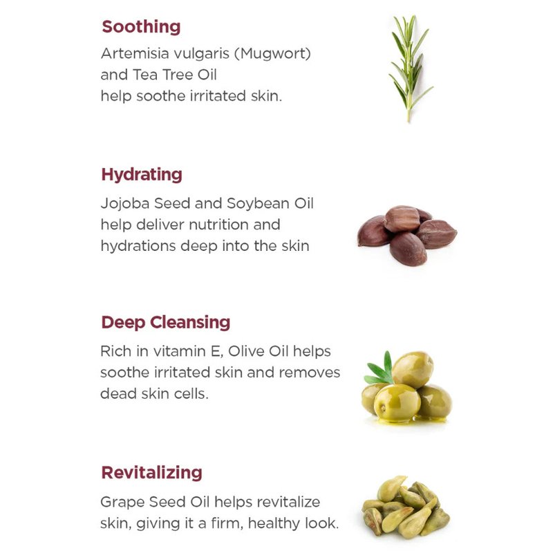 manyo Herb Green Cleansing Oil – valomasis veido aliejus