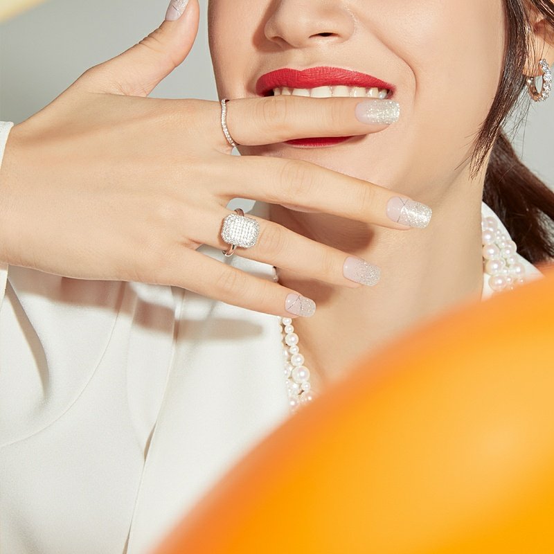 ohora Semi Cured Gel Nail Strips N Dress Up – geliniai nagų lipdukai