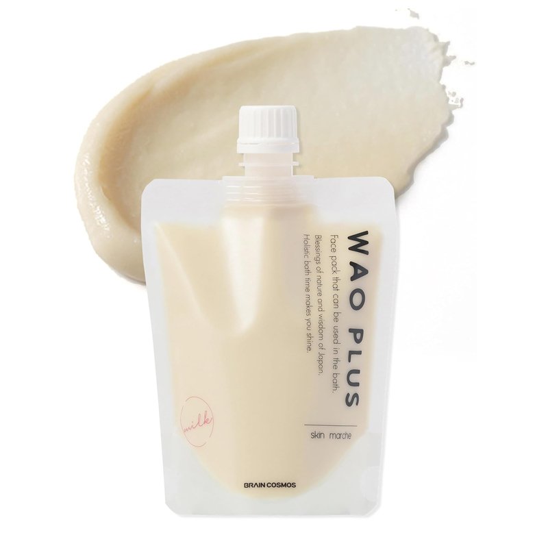 Skin Marche WAO Plus Milk Mask – veido kaukė su pienu