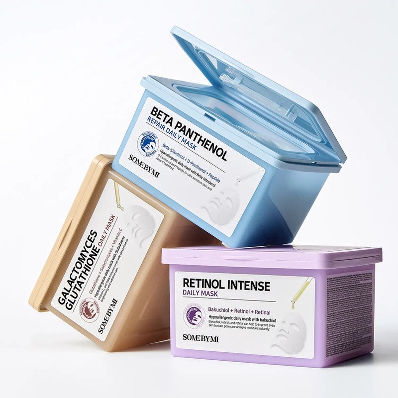Some By Mi Beta Panthenol Repair Daily Mask – veido kaukės su pantenoliu