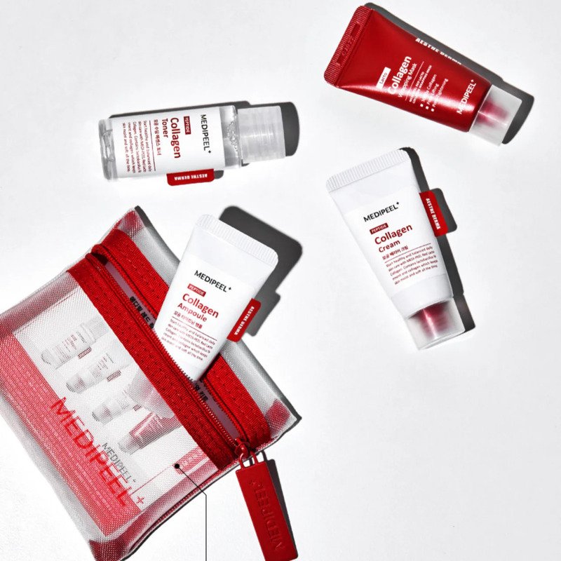 Medi-Peel Red Lacto Collagen Skin Care Trial Kit – kosmetikos mini rinkinys 2