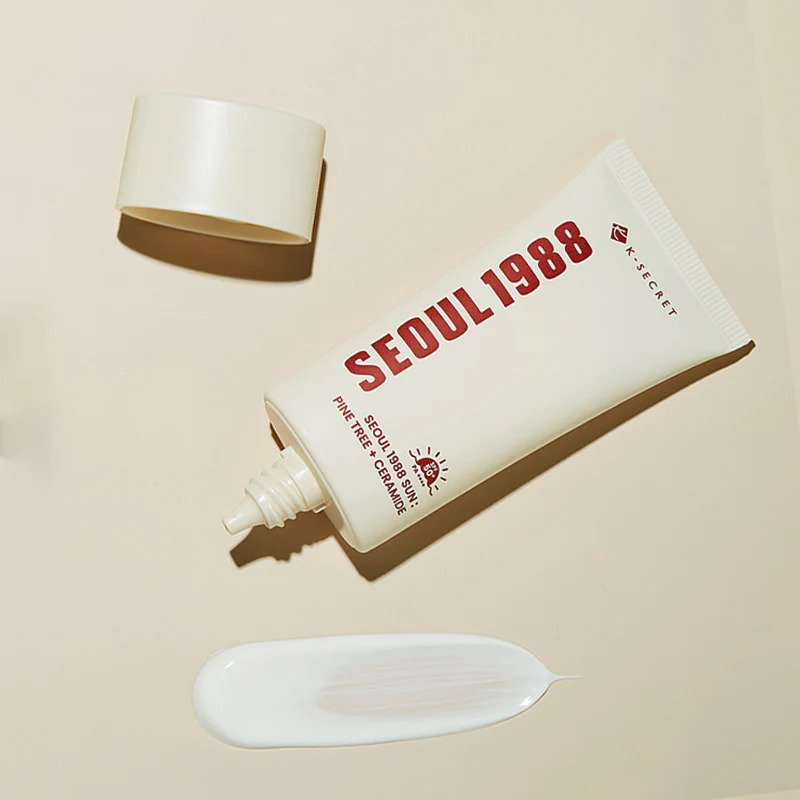 K-SECRET Seoul 1988 Sun: Pine Tree + Ceramide – apsauginis kremas nuo saulės 1