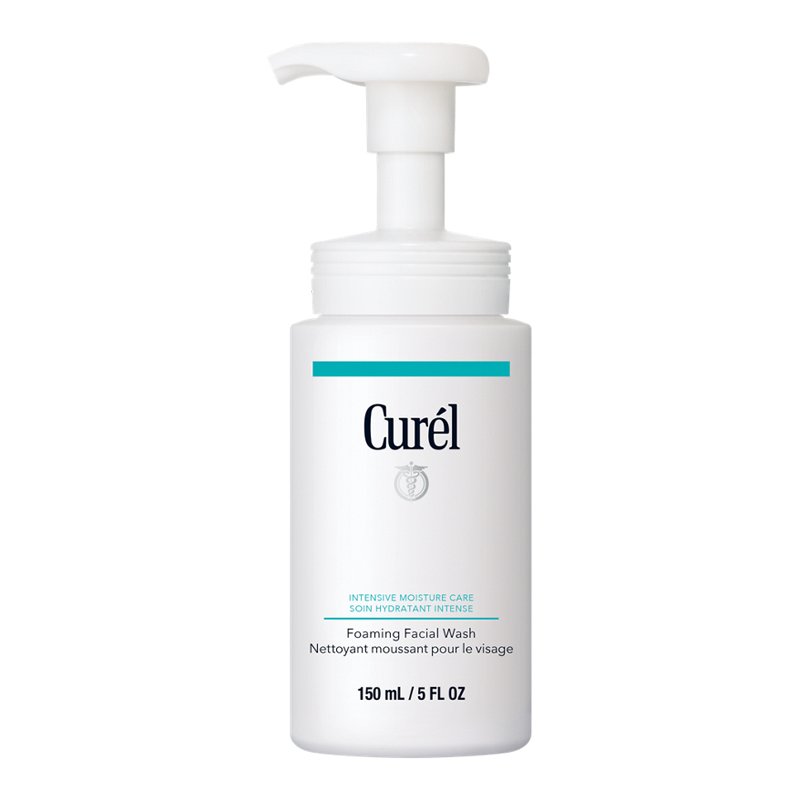 Curél Intensive Moisture Care Foaming Facial Wash – švelnus putojantis veido prausiklis