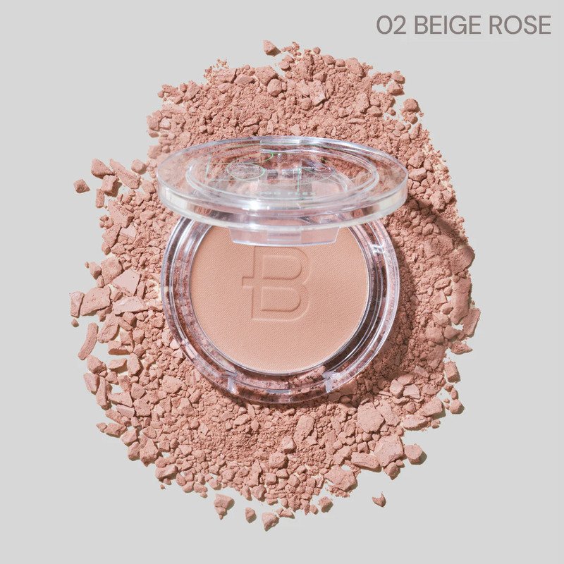 BOM Flex Powder Blush 02 Rose Beige – skaistalai 1