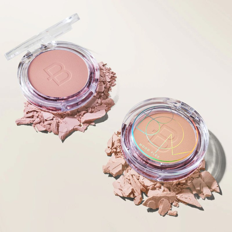 BOM Flex Powder Blush 02 Rose Beige – skaistalai 3
