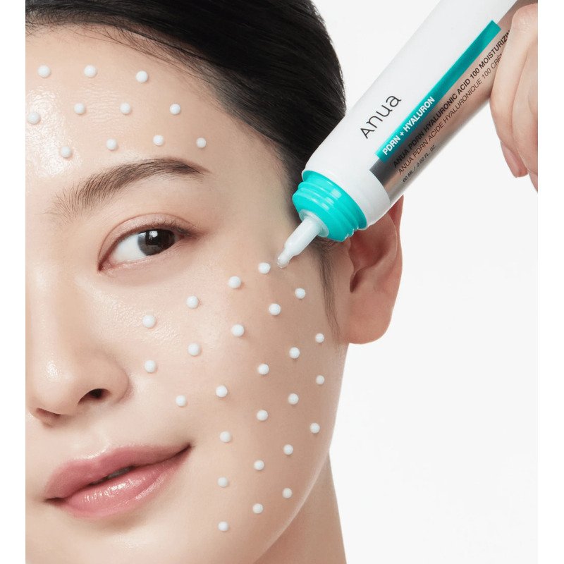 Anua PDRN Hyaluronic Acid 100 Moisturizing Cream – intensyvus drėkinamasis kremas su PDRN 4