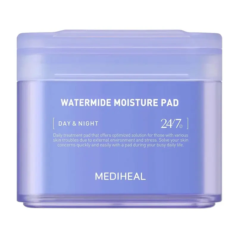MEDIHEAL Watermide Moisture Pad – drėkinantys toniko padeliai