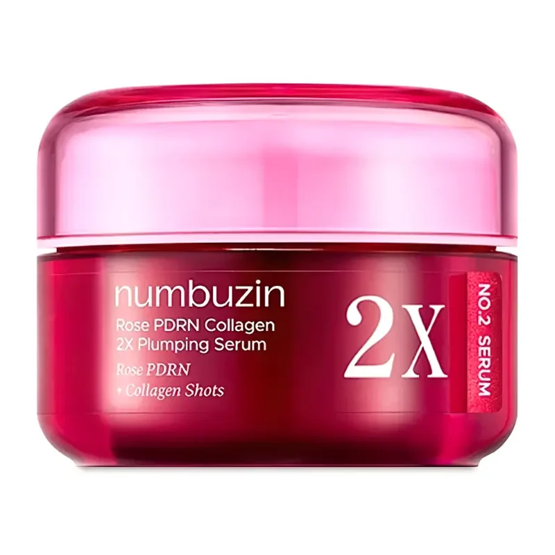 numbuzin No.2 Rose PDRN Collagen 2X Plumping Serum – serumas su PDRN ir kolagenu