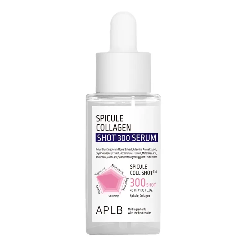 APLB Spicule Collagen Shot 300 Serum – serumas su kolagenu ir mikroadatomis