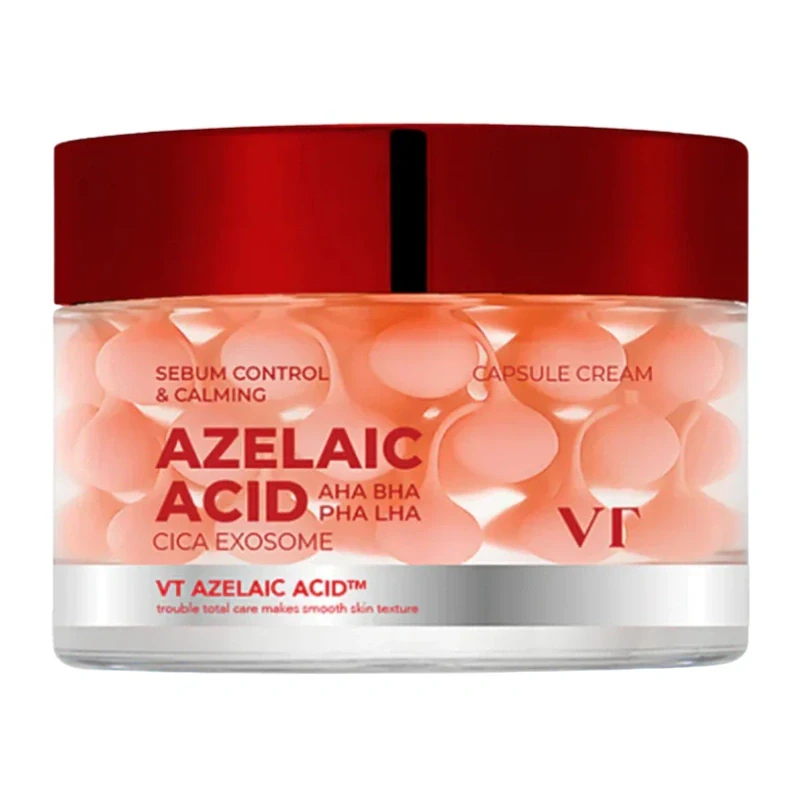 VT Cosmetics Azelaic Acid Care Capsule Cream, 50ml. – raminantis kremas su azelaino rūgštimi