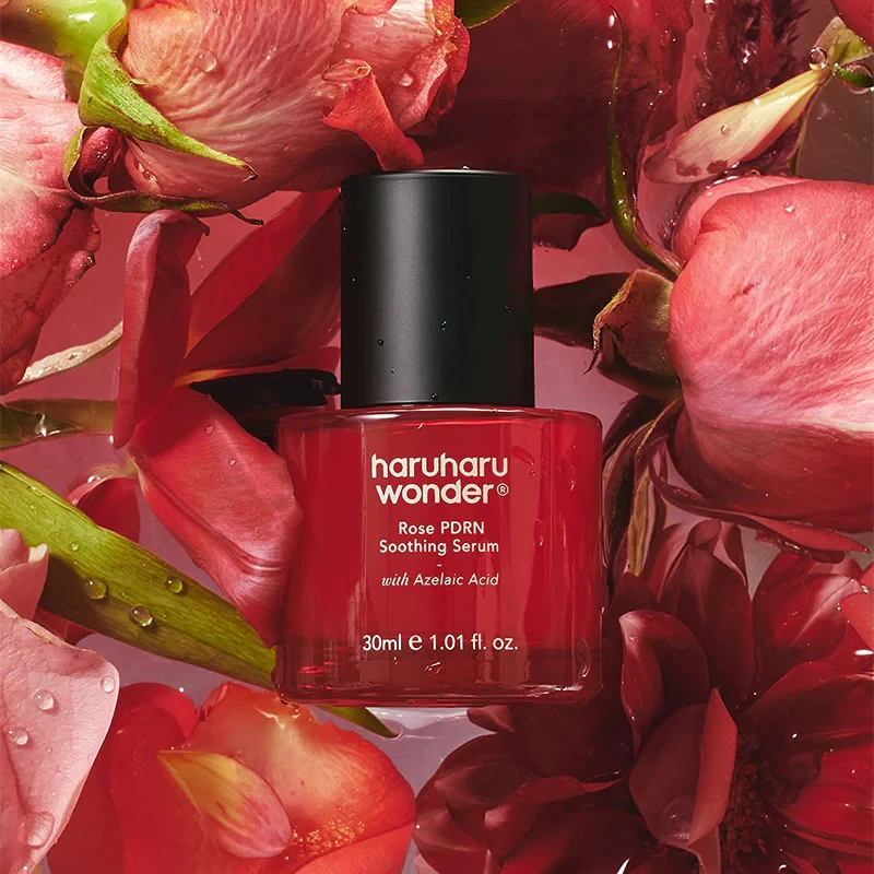 haruharu wonder Rose PDRN Soothing Serum, 30 ml. – raminantis serumas su PDRN 1