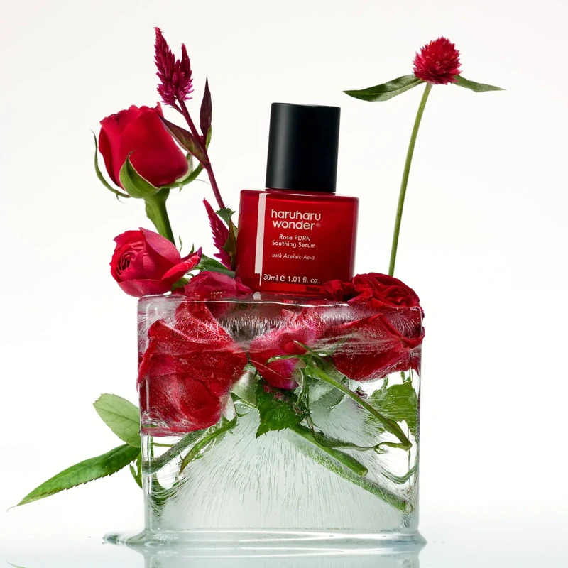 haruharu wonder Rose PDRN Soothing Serum, 30 ml. – raminantis serumas su PDRN 3