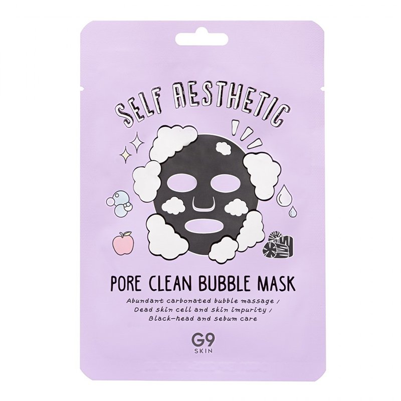 G9Skin Self Aesthetic Pore Clean Bubble Mask – putojanti poras valanti kaukė (2024.05.25)