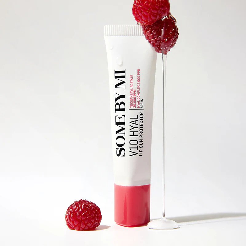 Some By Mi V10 Hyal Lip Sun Protector SPF15 Berry – lūpų balzamas