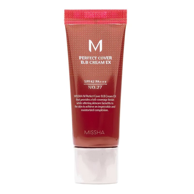 MISSHA M Perfect Cover BB Cream EX SPF42/PA+++ No.27/Honey Beige– BB kremas, 20ml