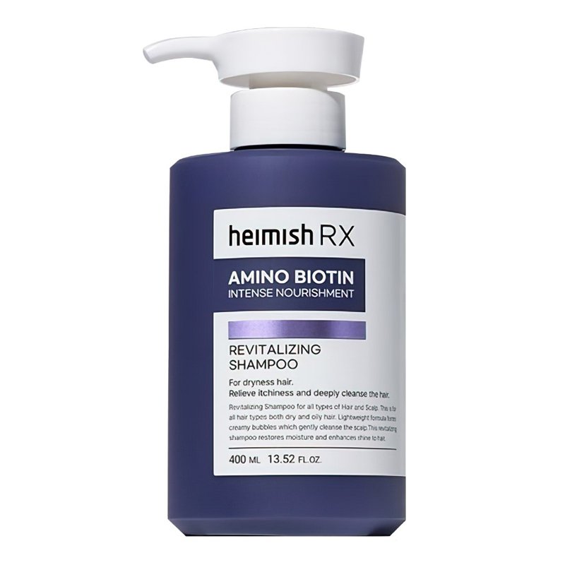 heimish RX Amino Biotin Revitalizing Shampoo – šampūnas su biotinu
