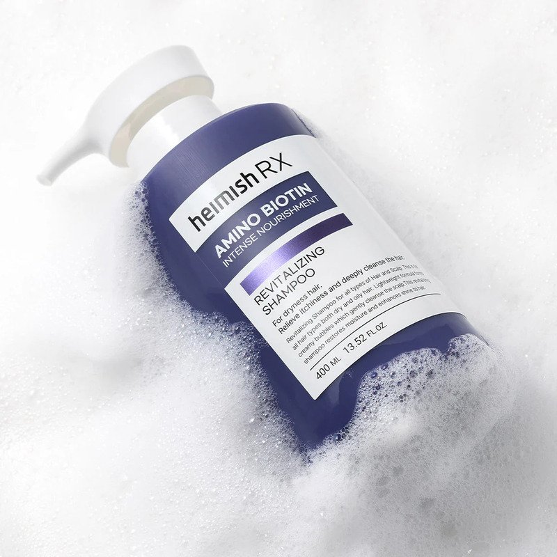 heimish RX Amino Biotin Revitalizing Shampoo – šampūnas su biotinu