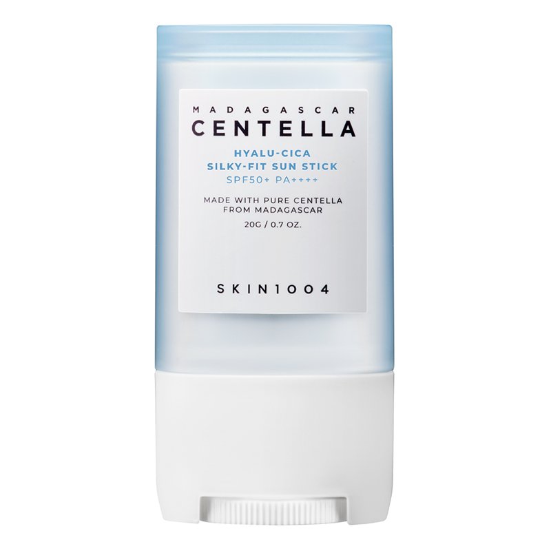 SKIN1004 Madagascar Centella Hyalu-Cica Silky Fit Sun Stick SPF50 PA++++ – apsauginis pieštukas nuo saulės