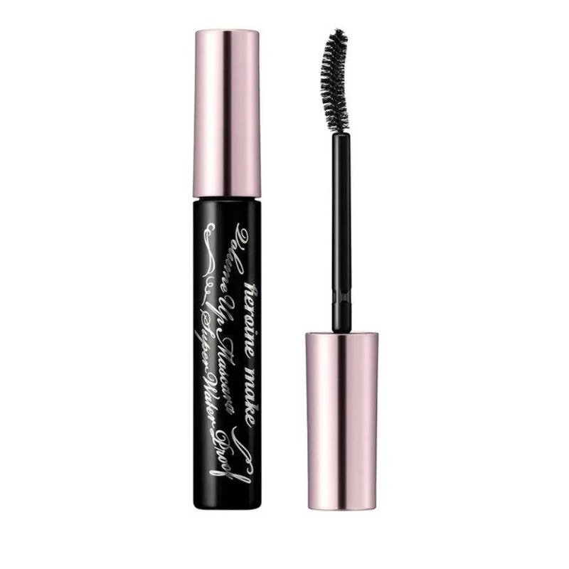 Isehan Kiss Me Heroine Make Volume & Curl Mascara Super Waterproof Jet Black – blakstienų tušas 1