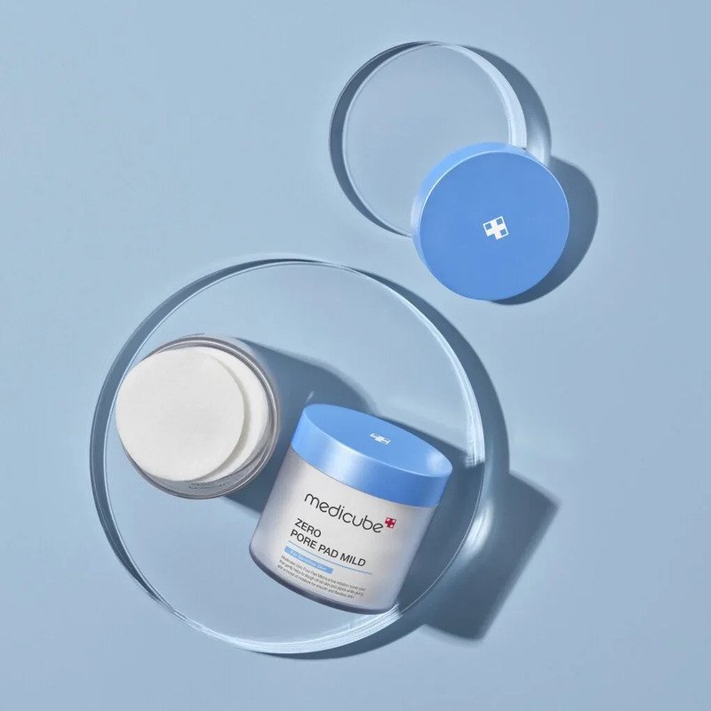 medicube Zero Pore Pad Mild – šveičiamieji diskeliai 1