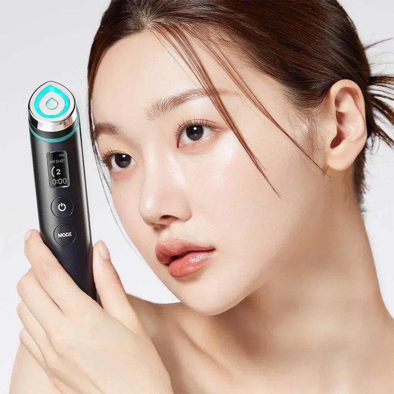 medicube AGE-R Booster Pro Black – Collagen Jelly Cream veido odos priežiūros aparatas + veido kremas 12