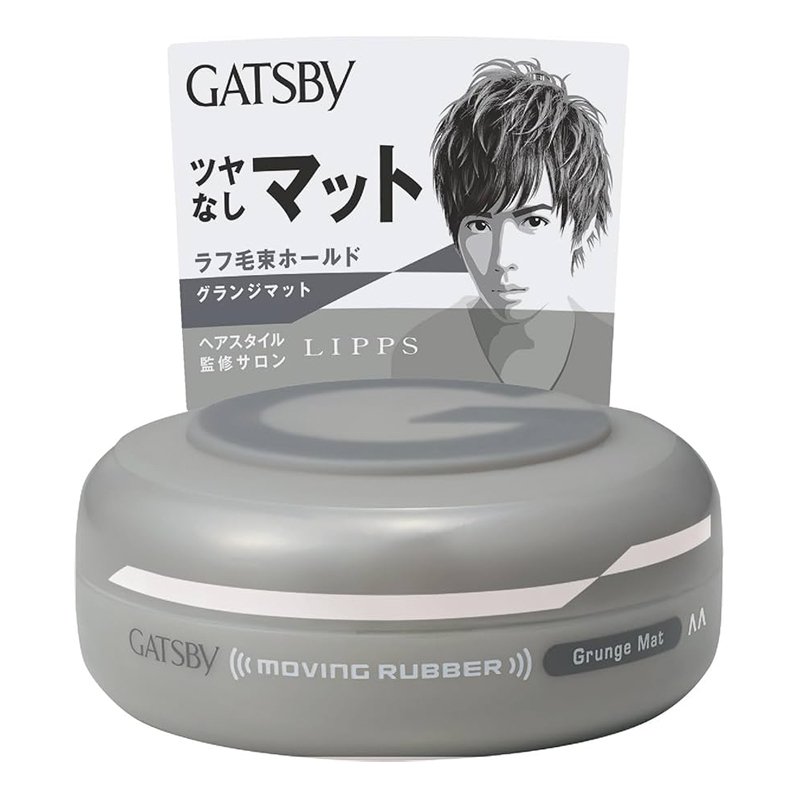 Gatsby Moving Rubber Grunge Mat – plaukų formavimo vaškas 1