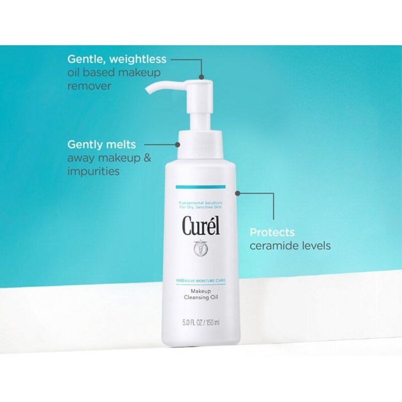Curél Intensive Moisture Care Makeup Cleansing Oil – veido valymo aliejus 1