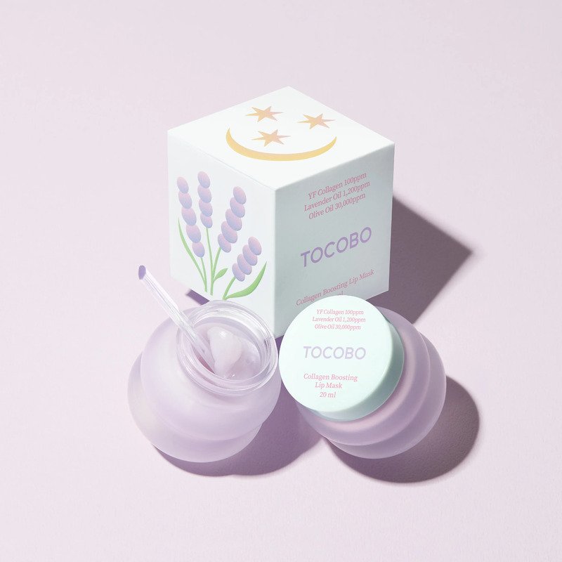 TOCOBO Collagen Boosting Lip Mask – naktinė lūpų kaukė 2