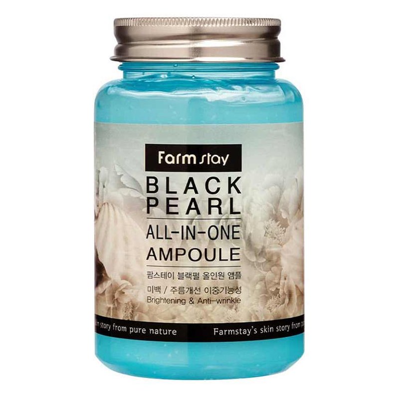 Farmstay Black Pearl All-In-One Ampoule – stangrinamoji ampulė