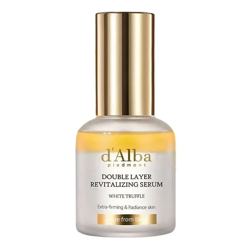dAlba White Truffle Double Layer Revitalizing Serum – prabangus serumas su baltųjų triufelių ekstraktu