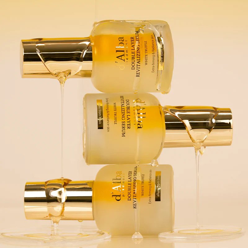 dAlba White Truffle Double Layer Revitalizing Serum – prabangus serumas su baltųjų triufelių ekstraktu 1