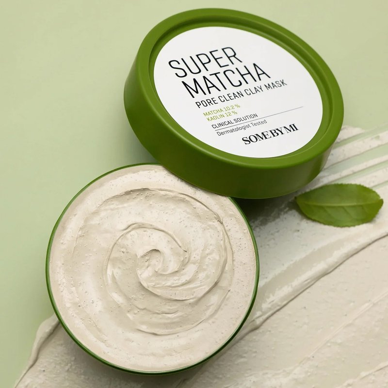 Some By Mi Super Matcha Pore Clean Clay Mask – valomoji molio kaukė 1