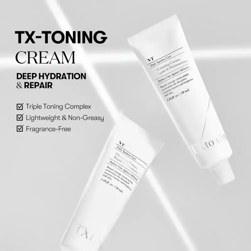 VT Cosmetics TX-toning Cream – šviesinamasis veido kremas 2