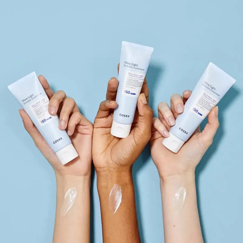 CosRX Ultra-Light Invisible Sunscreen SPF50 PA++++ –  lengvas apsauginis kremas nuo saulės 3