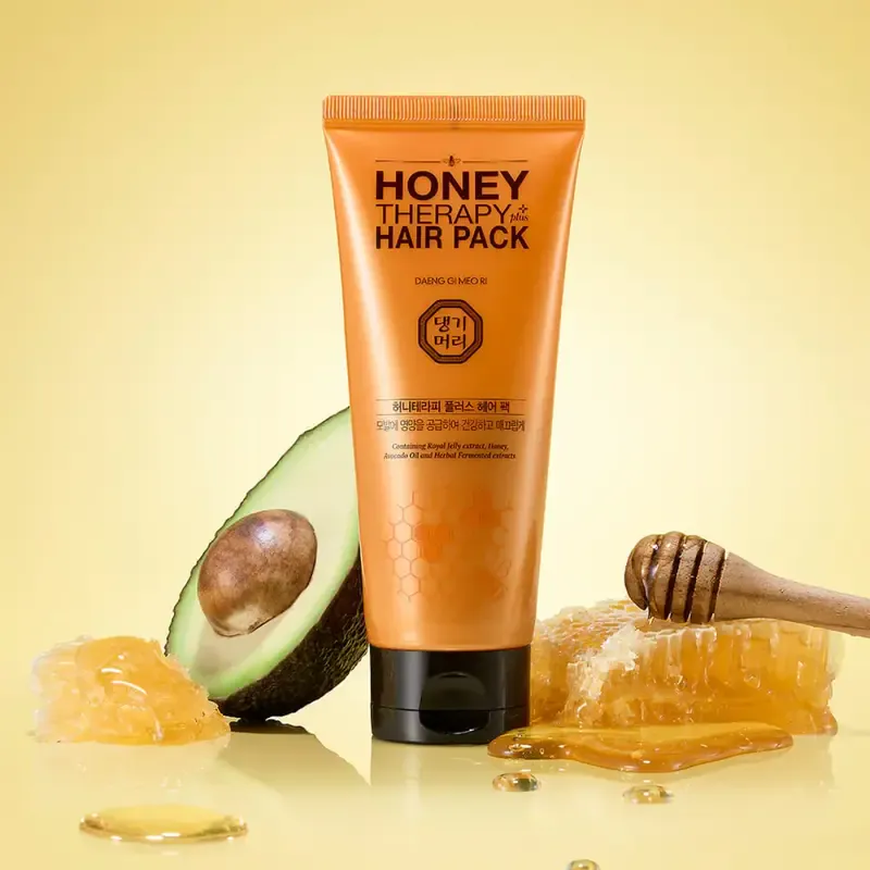 Daeng Gi Meo Ri Professsional Honey Therapy Plus Hair Pack – intensyvi plaukų kaukė su medumi 1