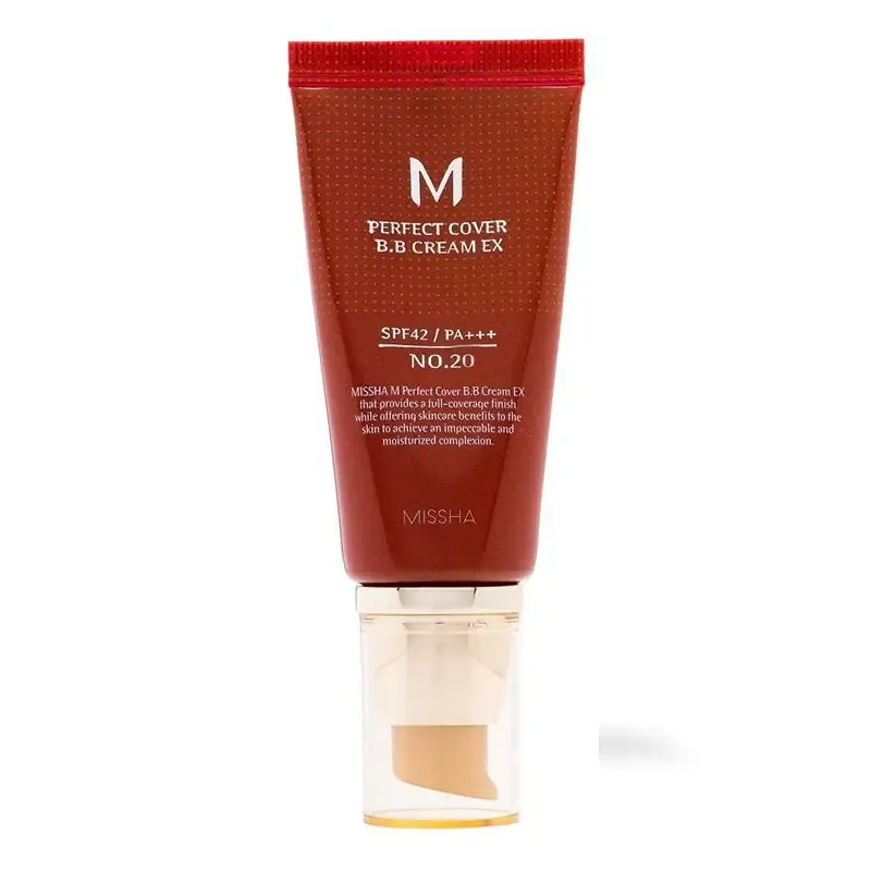 MISSHA M Perfect Cover BB Cream EX SPF42/PA+++ No.20/Cool Beige – BB kremas, 50ml