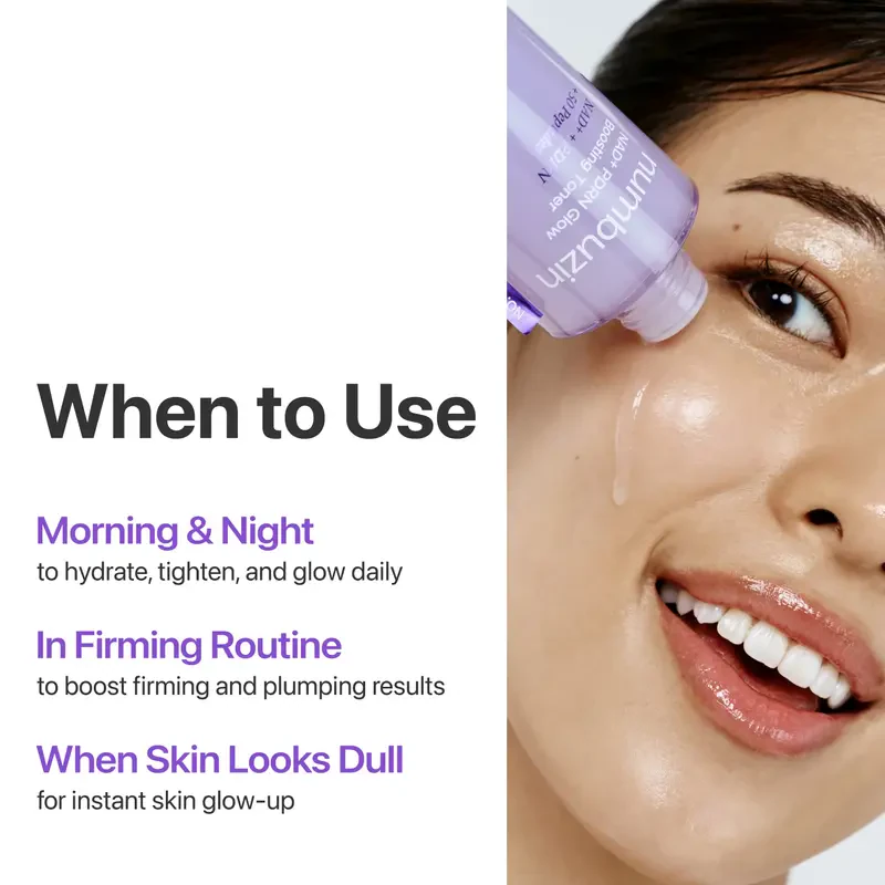 numbuzin No.9 NAD PDRN Glow Boosting Toner – tonikas su PDRN ir peptidais 2