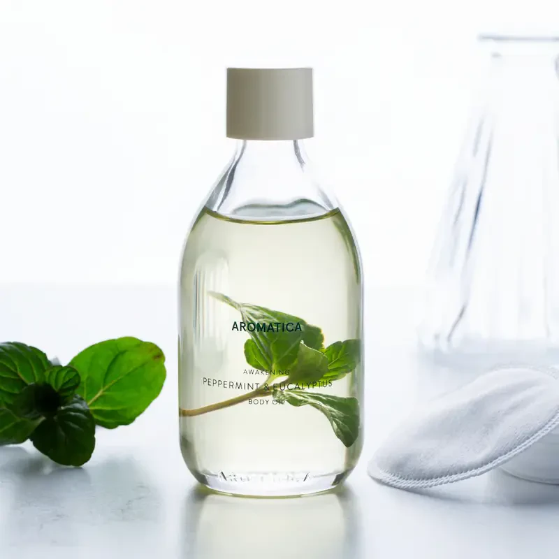 Aromatica Awakening Body Oil Peppermint & Eucalyptus, 100 ml. – kūno aliejus su pipirmėte ir eukaliptu 1