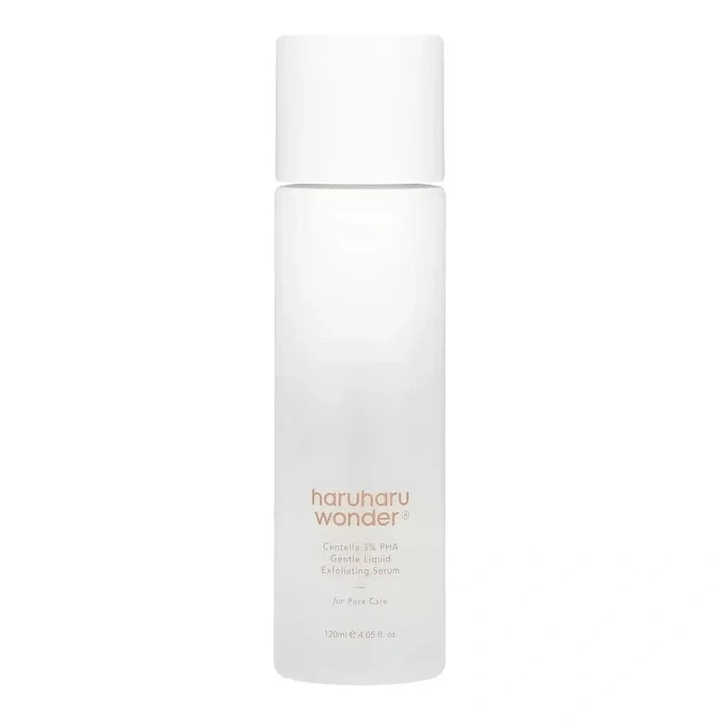 haruharu Wonder Centella 3% PHA Gentle Liquid Exfoliating Serum, 120 ml. – šveičiamasis serumas