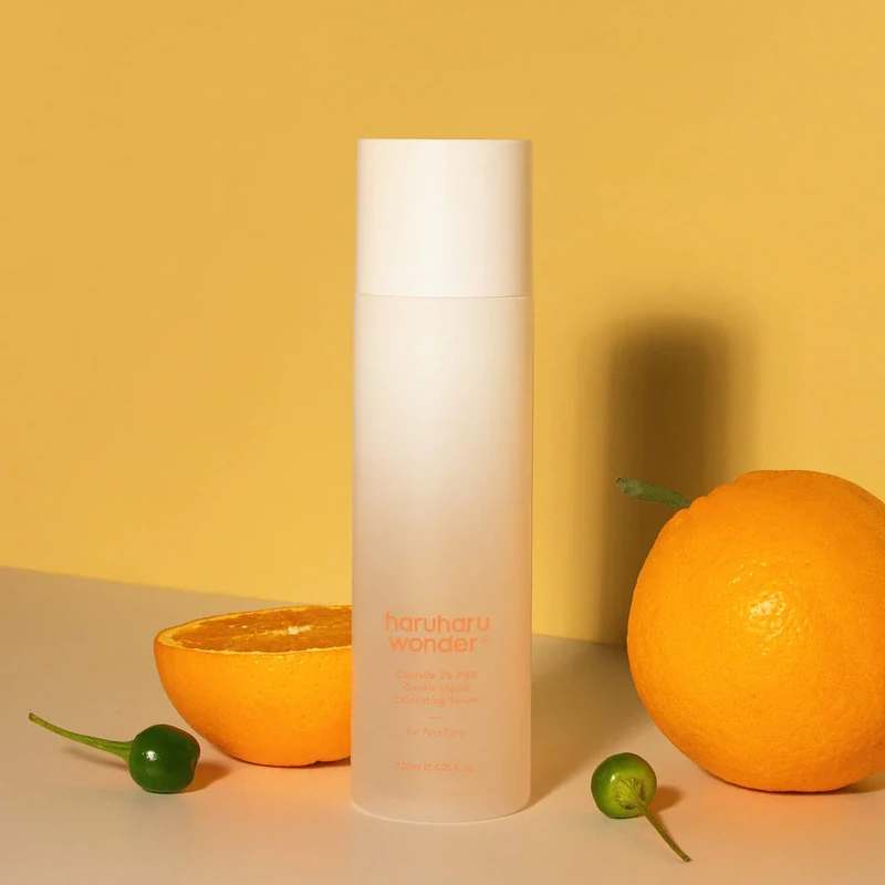haruharu Wonder Centella 3% PHA Gentle Liquid Exfoliating Serum, 120 ml. – šveičiamasis serumas 1