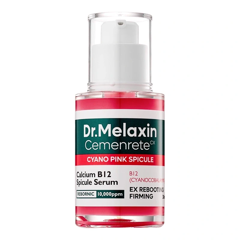 Dr. Melaxin Cemenrete Cyano Pink Spicule Serum, 30 ml. – serumas su spikulėmis ir vitaminu B12 