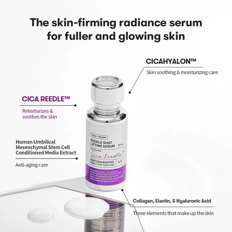 VT Cosmetics Reedle Shot Lifting Serum  – stangrinantis veido serumas