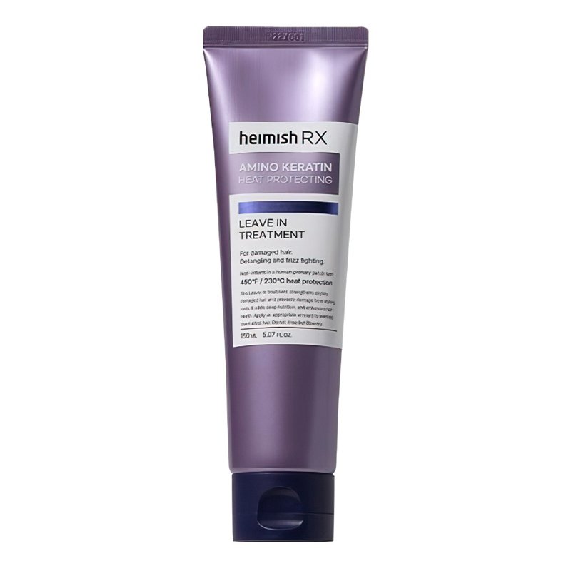 heimish RX Amino Amino Keratin Heat Protecting Leave‑In Treatment – priemonė sauganti plaukus nuo karščio