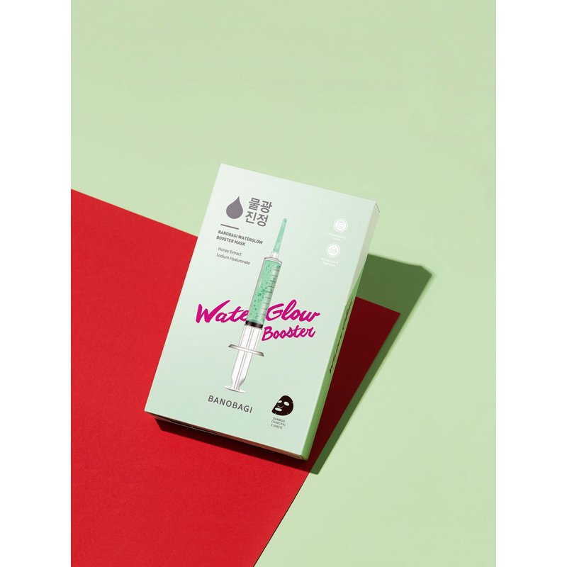 BANOBAGI Water Glow Booster Mask – drėkinamoji veido kaukė 1