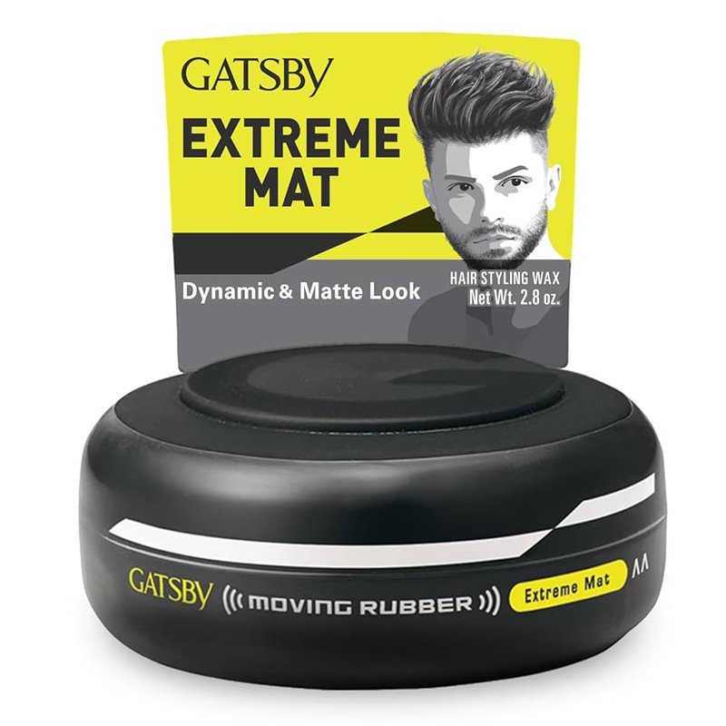 Gatsby Moving Rubber Extreme Mat – plaukų formavimo vaškas 1