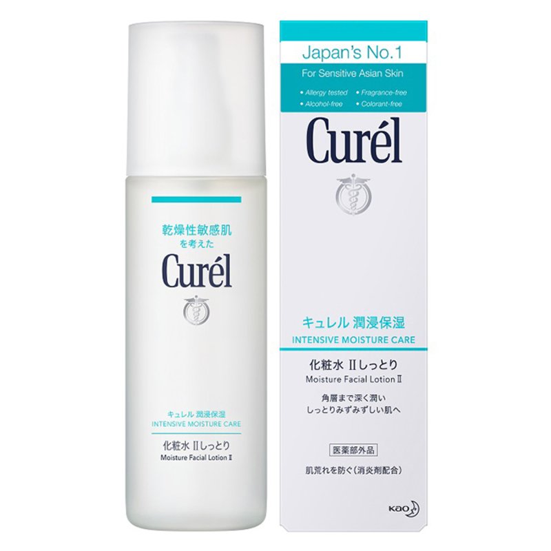 Curél Intensive Moisture Care Moisture Facial Lotion II – veido tonikas 1