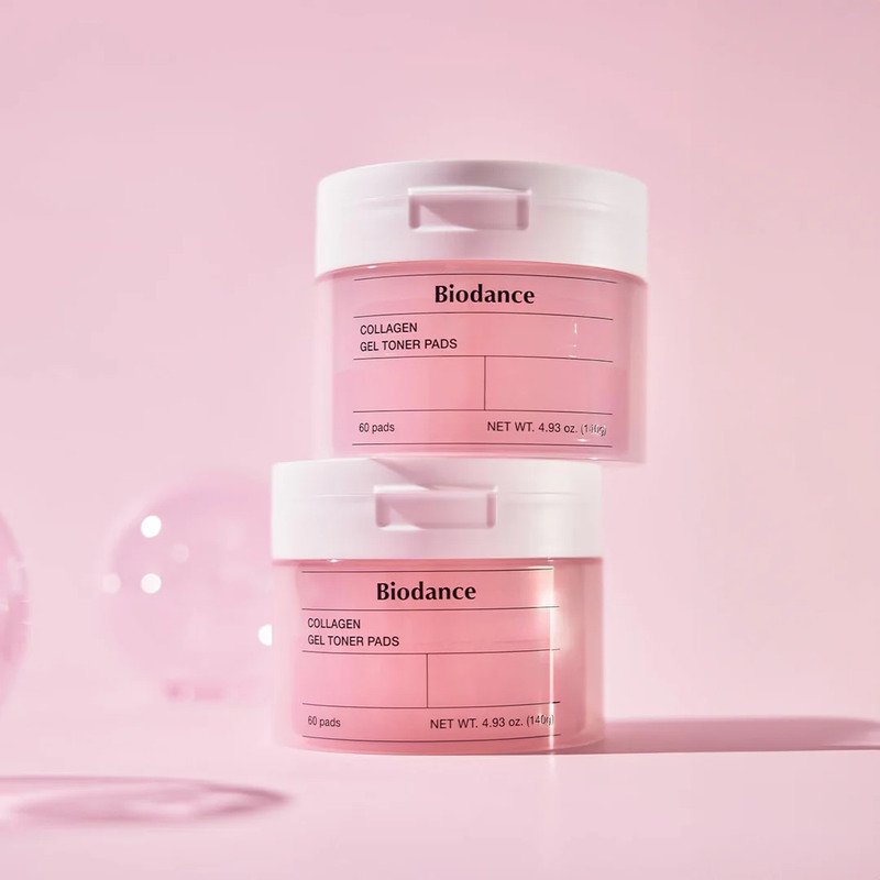 Biodance Collagen Gel Toner Pads – stangrinamieji padeliai 1