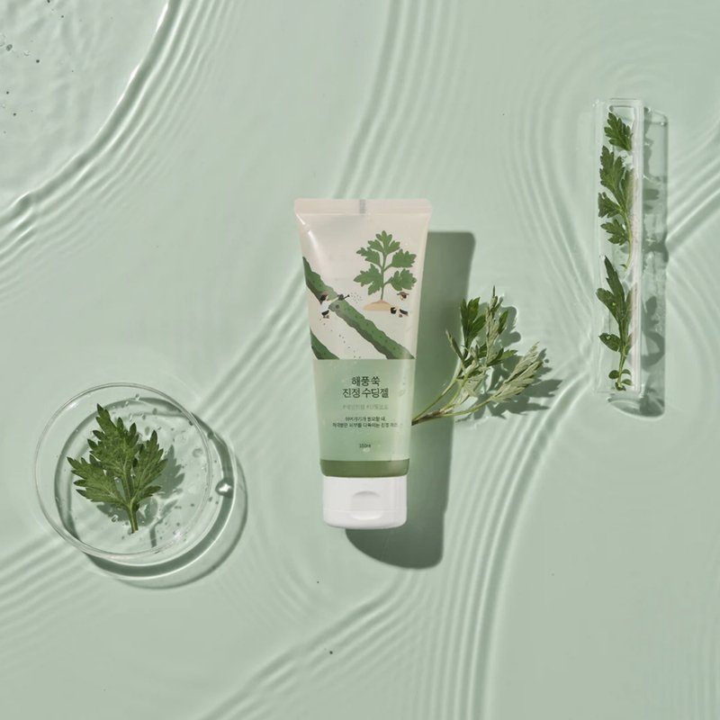 Round Lab Mugwort Calming Soothing Gel – raminamasis gelis su pelynu 2