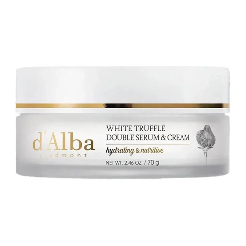 dAlba White Truffle Double Serum & Cream – prabangus serumas ir kremas su baltųjų triufelių ekstraktu